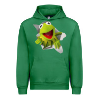 Emerald kermit the frog Urban Hoodie - artisFamous