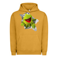 Pigment Peanut Butter kermit the frog Urban Hoodie - artisFamous