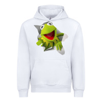 White kermit the frog Urban Hoodie - artisFamous