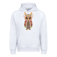 White Native OWL Urban Hoodie - artisFamous