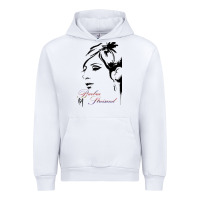 White Design barbra streisand Urban Hoodie - artisFamous