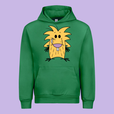 Norbet Angry Beaver Urban Hoodie Designed By Artisfamous