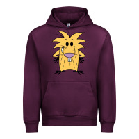 Mauve Wine norbet angry beaver Urban Hoodie - artisFamous