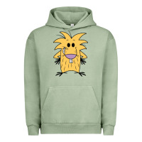 Pigment Oil Green norbet angry beaver Urban Hoodie - artisFamous