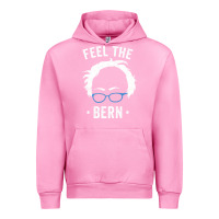 Fuchsia Pink bernie sanders for now Urban Hoodie - artisFamous