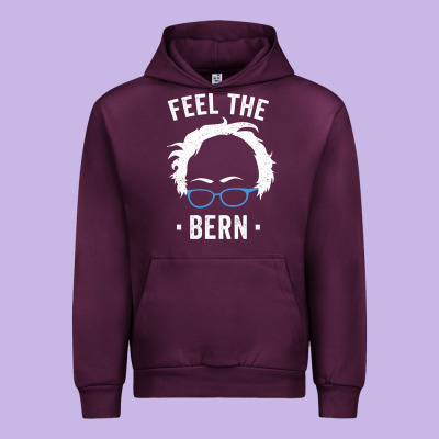 Bernie Sanders For Now Urban Hoodie Designed By Artisfamous