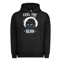 Pigment Black bernie sanders for now Urban Hoodie - artisFamous