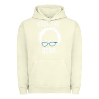Pigment Pistachio bernie sanders for now Urban Hoodie - artisFamous
