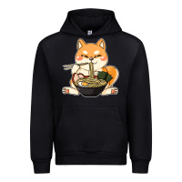 Black shiba inu dog ramen Urban Hoodie - artisFamous