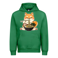 Emerald shiba inu dog ramen Urban Hoodie - artisFamous