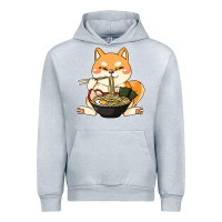 Heather Grey shiba inu dog ramen Urban Hoodie - artisFamous