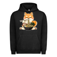 Pigment Black shiba inu dog ramen Urban Hoodie - artisFamous