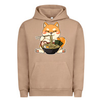 Pigment Burro shiba inu dog ramen Urban Hoodie - artisFamous