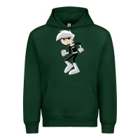 Forest Green danny phantom run Urban Hoodie - artisFamous