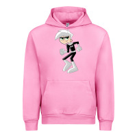 Fuchsia Pink danny phantom run Urban Hoodie - artisFamous