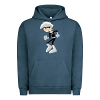 Pigment Midnight Navy danny phantom run Urban Hoodie - artisFamous