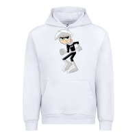 White danny phantom run Urban Hoodie - artisFamous