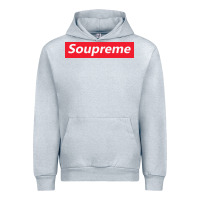 Heather Grey SOUPREME Urban Hoodie - artisFamous