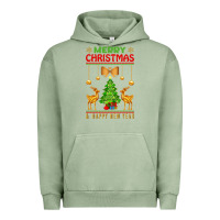 Pigment Oil Green merry christmas Urban Hoodie - artisFamous