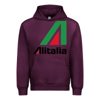 Mauve Wine alitalia Urban Hoodie - artisFamous