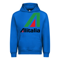 Cobalt alitalia Urban Hoodie - artisFamous