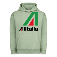 Pigment Oil Green alitalia Urban Hoodie - artisFamous