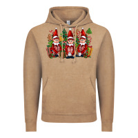 Vintage Coffee Christmas Elfs Vintage Hoodie - FaDigitalArtStudio