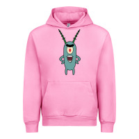 Fuchsia Pink plankton Urban Hoodie - artisFamous