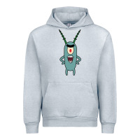 Heather Grey plankton Urban Hoodie - artisFamous