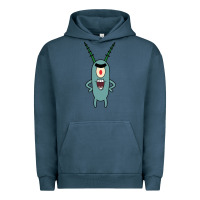 Pigment Midnight Navy plankton Urban Hoodie - artisFamous