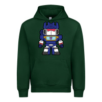 Forest Green soundwave transformers chibi Urban Hoodie - artisFamous
