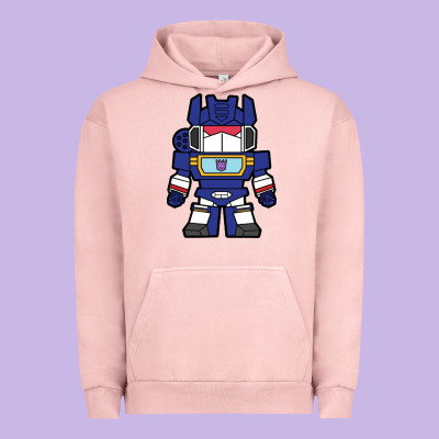 Soundwave Transformers Chibi Urban Hoodie Designed By Artisfamous