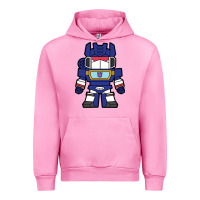 Fuchsia Pink soundwave transformers chibi Urban Hoodie - artisFamous
