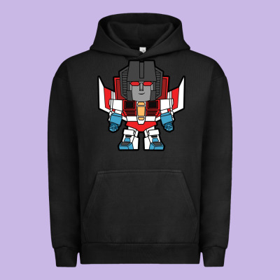 Starscream Chibi Urban Hoodie Designed By Artisfamous
