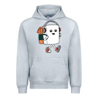 Heather Grey sushi cool Urban Hoodie - artisFamous