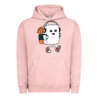 Pigment Salmon sushi cool Urban Hoodie - artisFamous