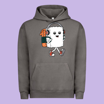 Sushi Cool Urban Hoodie Designed By Artisfamous