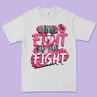 Her Fight Is Our Fight Premium Tee Designed By Cowgirlartshop