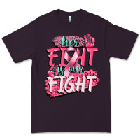 Plum her fight is our fight Premium Tee - CowGirlArtShop