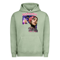 Pigment Oil Green lil peep Urban Hoodie - artisFamous