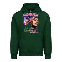 Forest Green lil peep Urban Hoodie - artisFamous