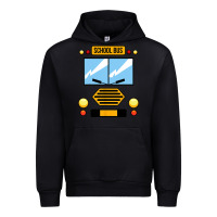 Black school bus costume cool halloween Urban Hoodie - artisFamous