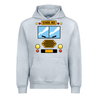 Heather Grey school bus costume cool halloween Urban Hoodie - artisFamous