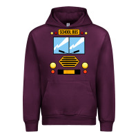 Mauve Wine school bus costume cool halloween Urban Hoodie - artisFamous