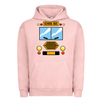 Pigment Salmon school bus costume cool halloween Urban Hoodie - artisFamous