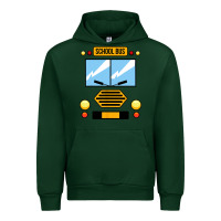 Forest Green school bus costume cool halloween Urban Hoodie - artisFamous