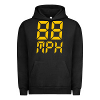Pigment Black 88mph funny Urban Hoodie - artisFamous