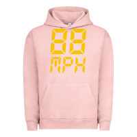 Pigment Salmon 88mph funny Urban Hoodie - artisFamous