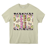 Mossy happy easter with cowhide Heavy Core Tee - TumblerDesignByShophia