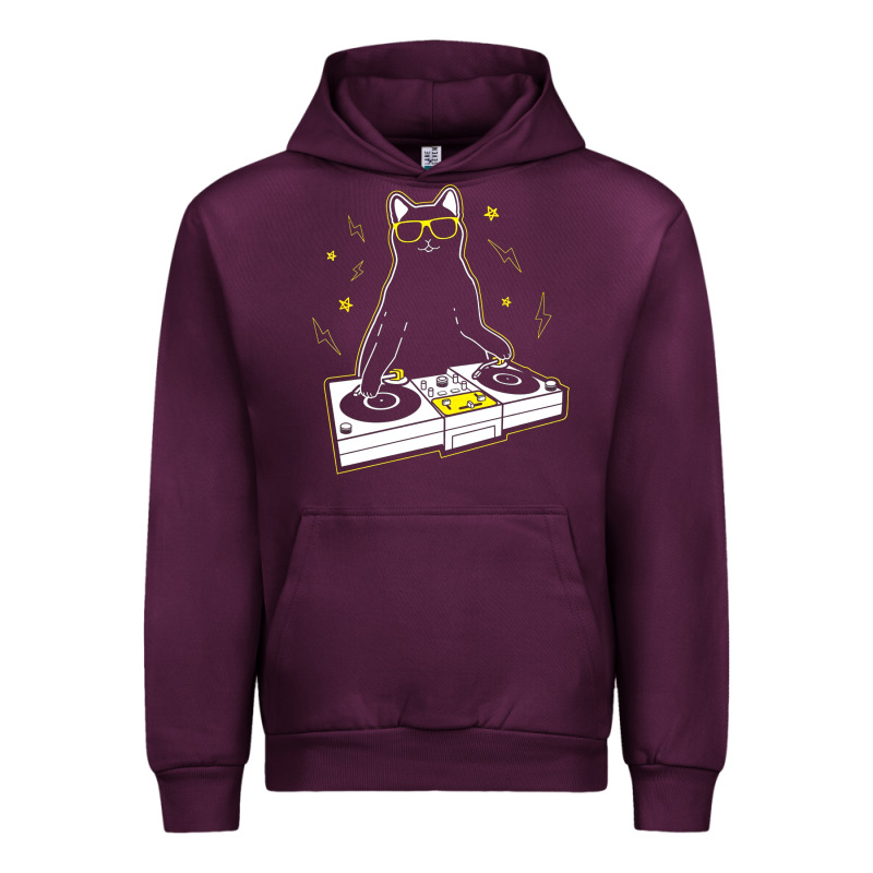 Cat Dj Urban Hoodie by artisFamous | Teevron